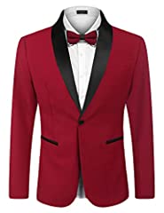 Coofandy red tuxedo for sale  Delivered anywhere in USA 