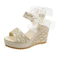 Spitze keilsandalen damen gebraucht kaufen  Wird an jeden Ort in Deutschland