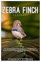 Zebra finch carebook for sale  Delivered anywhere in UK