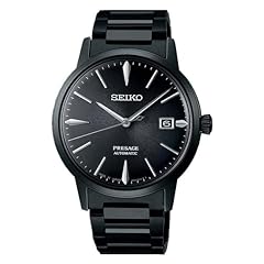 Seiko men black for sale  Delivered anywhere in USA 