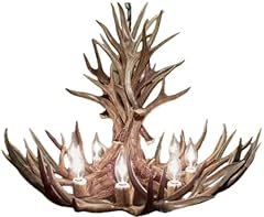 Real antler chandelier for sale  Delivered anywhere in USA 