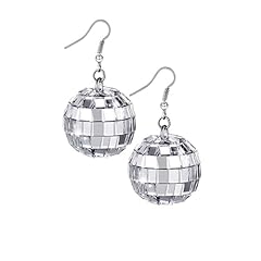 Disco ball earrings for sale  Delivered anywhere in UK
