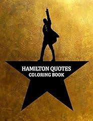 Hamilton quotes coloring for sale  Delivered anywhere in UK