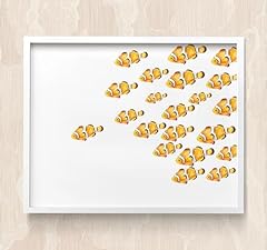 Modern clownfish watercolor for sale  Delivered anywhere in USA 