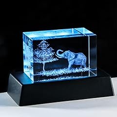 Qianwei crystal elephant for sale  Delivered anywhere in USA 
