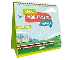 Tableau mémo géographie d'occasion  Livré partout en France