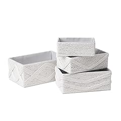 White storage baskets for sale  Delivered anywhere in USA 