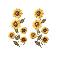 Metal sunflower wall for sale  Delivered anywhere in USA 
