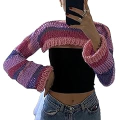 Women cropped knit for sale  Delivered anywhere in UK