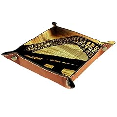 Leather tray valet for sale  Delivered anywhere in UK