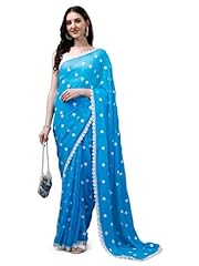 Women georgette saree for sale  Delivered anywhere in UK