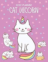 Cat unicorn planner for sale  Delivered anywhere in UK