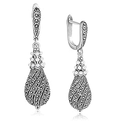 Mytys black marcasite for sale  Delivered anywhere in USA 