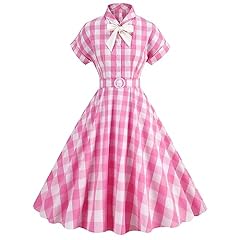 Pink gingham dress for sale  Delivered anywhere in UK