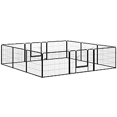 PawHut Heavy Duty Pet Playpen, 12 Panels Puppy Play for sale  Delivered anywhere in UK
