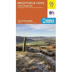 Brighton hove map for sale  Delivered anywhere in UK