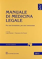 Manuale medicina legale usato  Spedito ovunque in Italia 