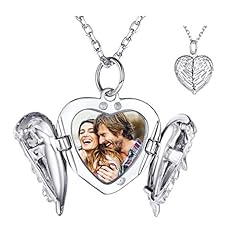 Silvercute heart locket for sale  Delivered anywhere in USA 