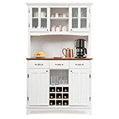 LOKO Kitchen Hutch Storage Cabinet, Sideboard Buffet for sale  Delivered anywhere in USA 