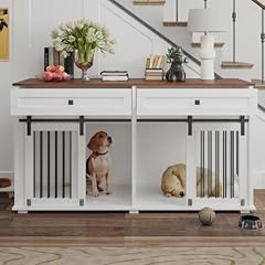 Double dog crate for sale  Delivered anywhere in USA 