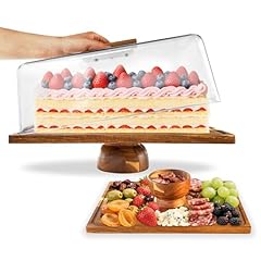 Wood rectangular cake for sale  Delivered anywhere in USA 