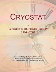 Cryostat webster timeline for sale  Delivered anywhere in UK