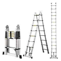 Telescopic aluminium ladder for sale  Delivered anywhere in UK