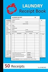 Laundry receipt book for sale  Delivered anywhere in USA 