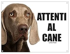 Lovelytiles weimaraner attenti usato  Spedito ovunque in Italia 