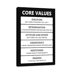Core values motivational for sale  Delivered anywhere in USA 