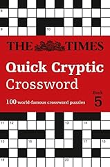 Times quick cryptic for sale  Delivered anywhere in UK