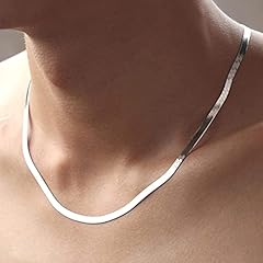 Necklace 4mm Snake Chain Men and Women Couple Jewelry for sale  Delivered anywhere in UK