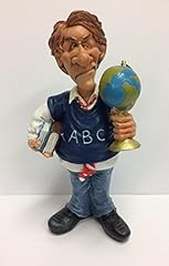 Statuetta caricatura insegnant usato  Spedito ovunque in Italia 