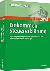 Einkommensteuererklärung 2012 gebraucht kaufen  Wird an jeden Ort in Deutschland