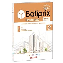 Batiprix bordereau 2023 d'occasion  Livré partout en France