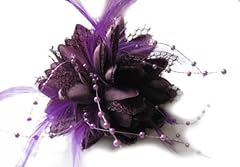 Purple flora feather for sale  Delivered anywhere in UK