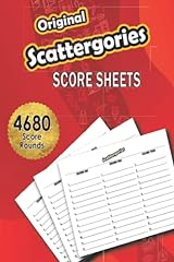 Scattergories score sheets for sale  Delivered anywhere in UK