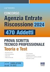 Concorso agenzia entrate usato  Spedito ovunque in Italia 