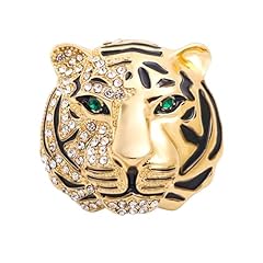 Tiger crystal pin for sale  Delivered anywhere in UK