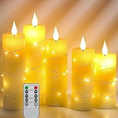 Flameless candles pcs for sale  Delivered anywhere in USA 