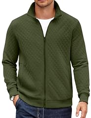 Coofandy mens zip for sale  Delivered anywhere in USA 