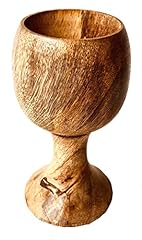Aladean wooden goblet for sale  Delivered anywhere in USA 