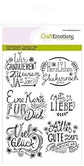 Clear stamps craftemotions gebraucht kaufen  Wird an jeden Ort in Deutschland