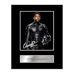 Chadwick boseman signed for sale  Delivered anywhere in UK