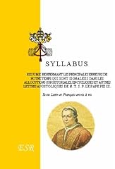 Syllabus d'occasion  Livré partout en France