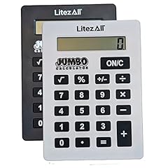 Litezall jumbo calculator for sale  Delivered anywhere in USA 