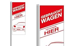 Kfz werbe fahne gebraucht kaufen  Wird an jeden Ort in Deutschland