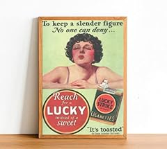 Vintage poster advertising for sale  Delivered anywhere in UK