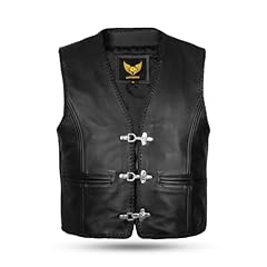 Leatherick schwarze motorradwe gebraucht kaufen  Wird an jeden Ort in Deutschland