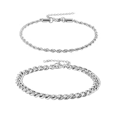 Mikovivi 2pcs silver for sale  Delivered anywhere in USA 